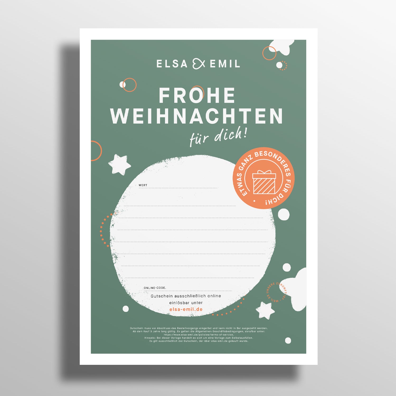 Mock Up Weihnachten