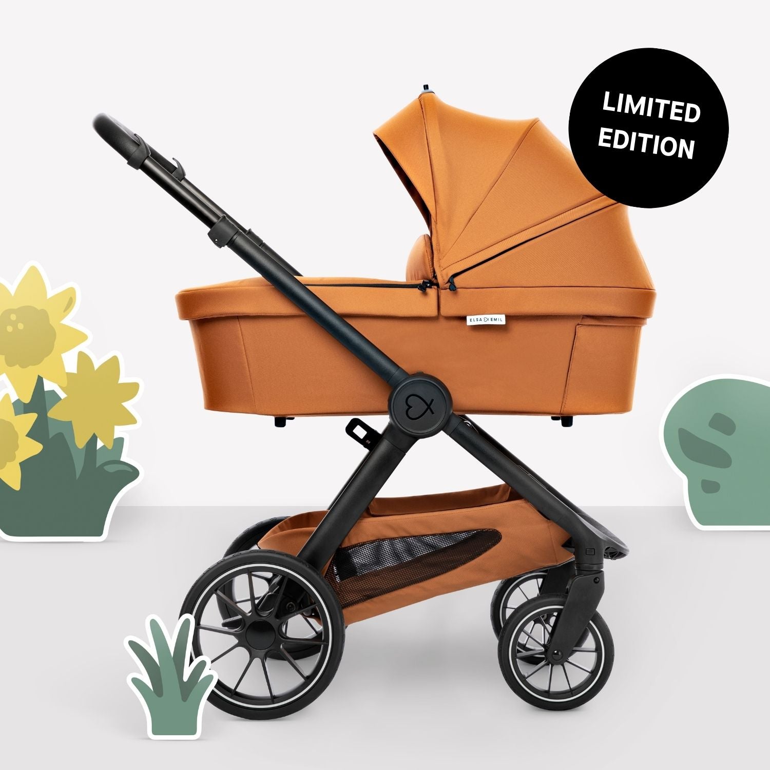 Kinderwagen Limited Edition #farbe_fuchsrot