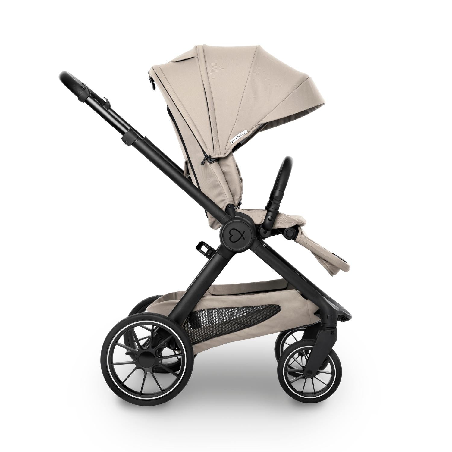 ELSA & EMIL Kinderwagen mit Sportsitz #farbe_kängurubeige