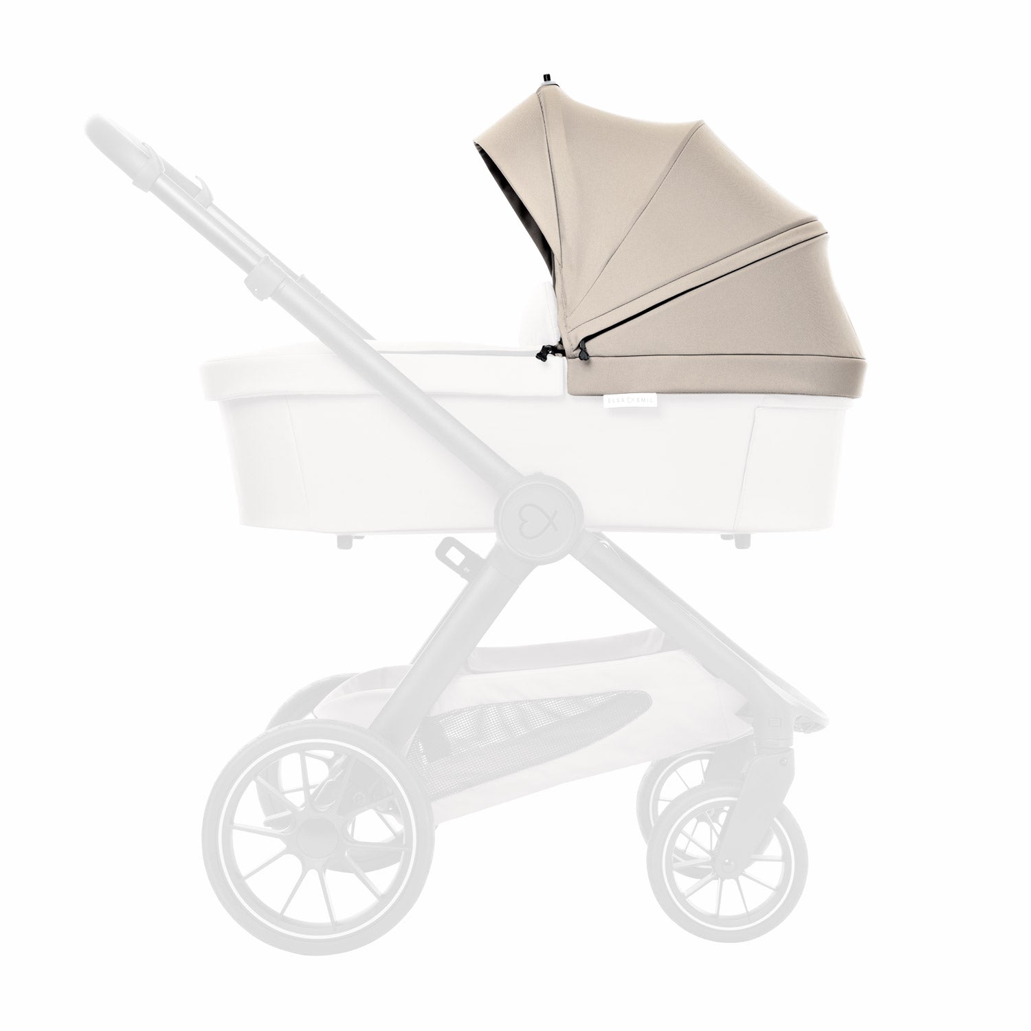 Kinderwagen Wanne Verdeck #farbe_kängurubeige