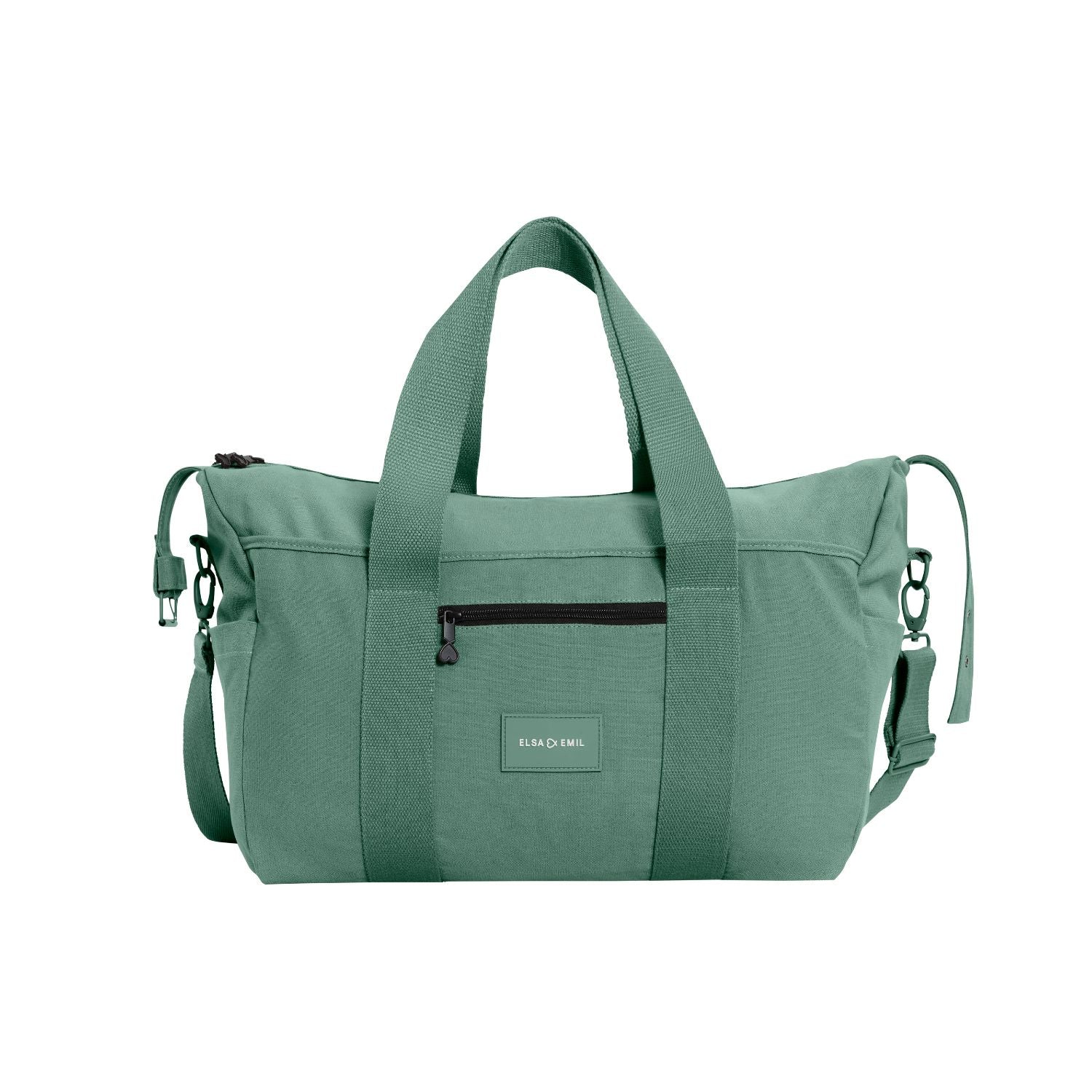 Wickeltasche von vorne #farbe_krokodilgrün