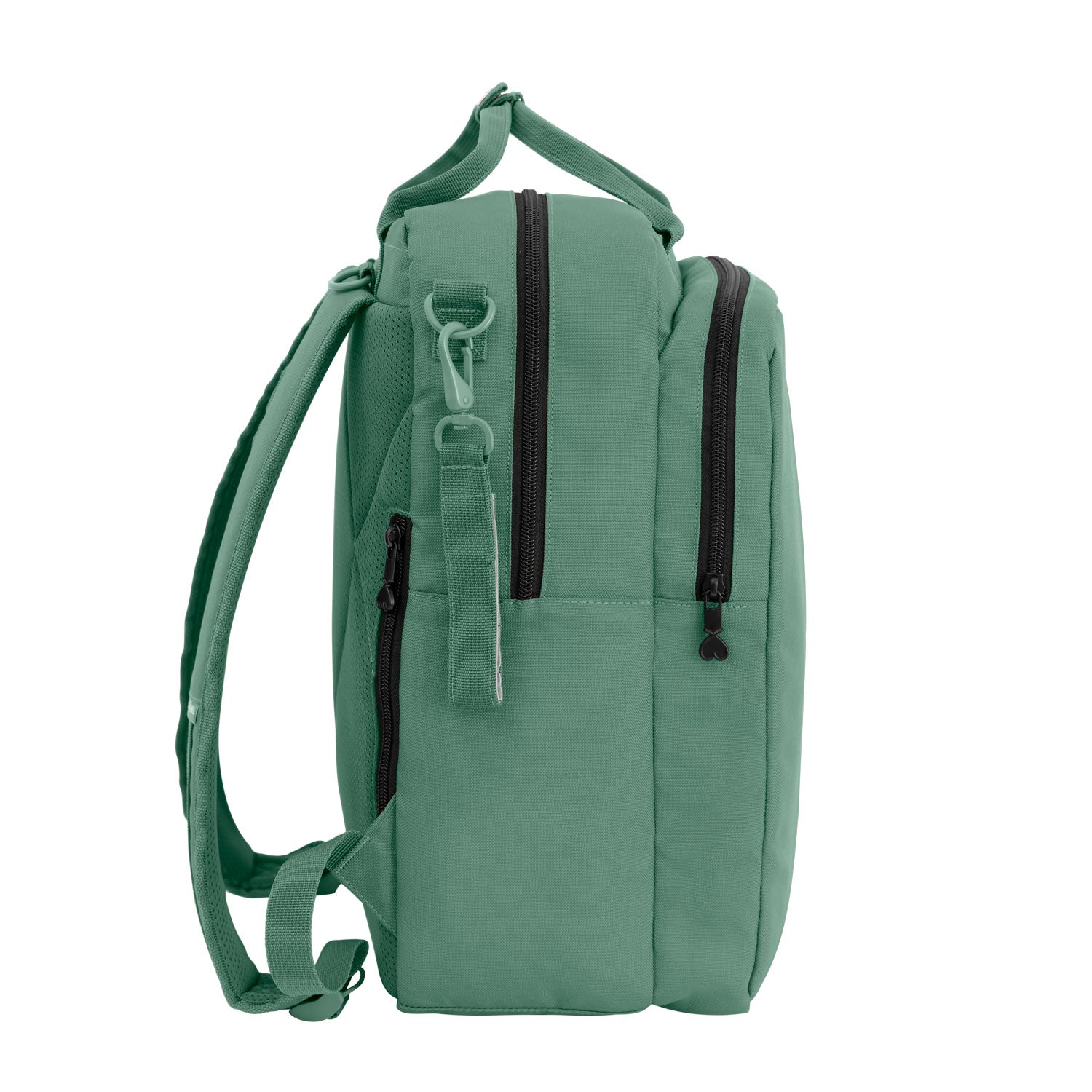 Henkel Rucksack von der rechten Seite #farbe_krokodilgrün
