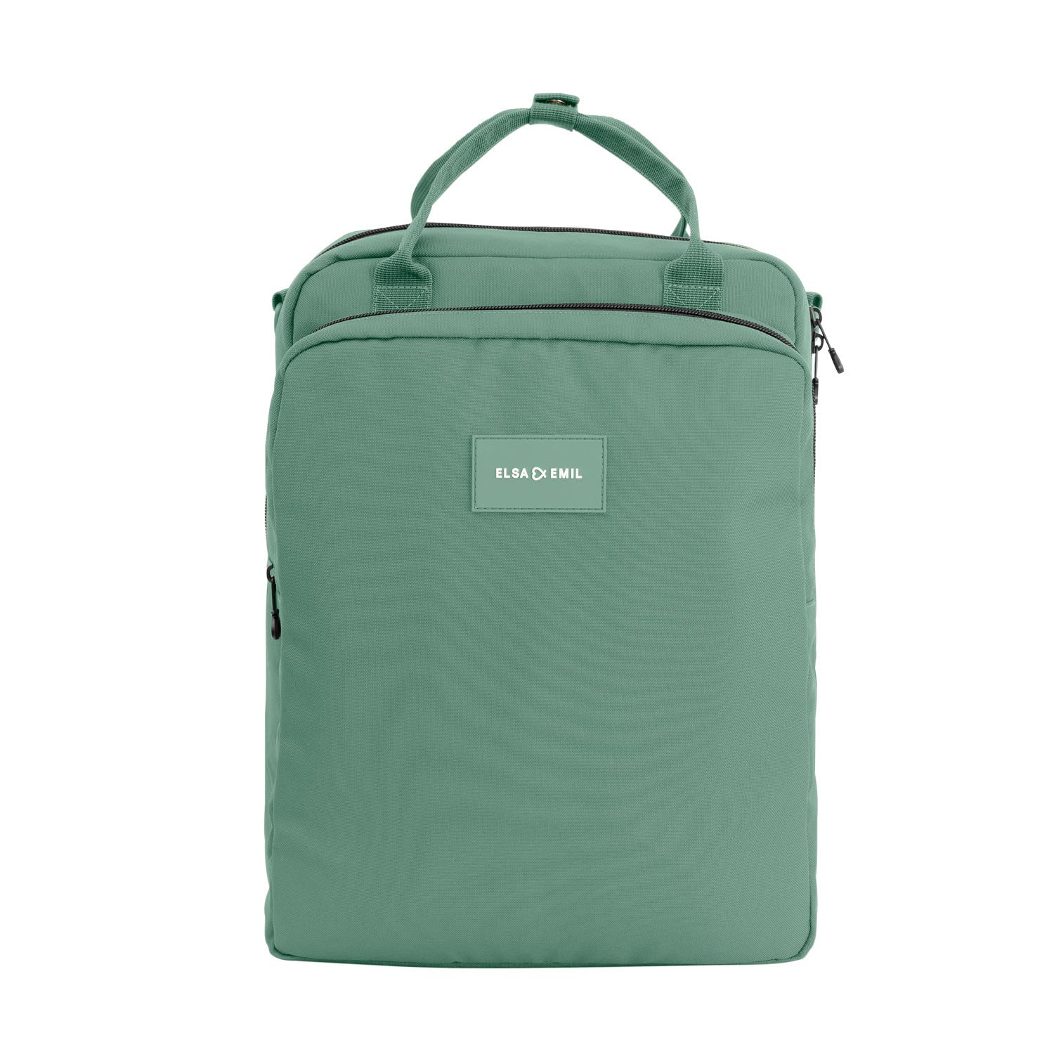 Henkelrucksack von vorne #farbe_krokodilgrün