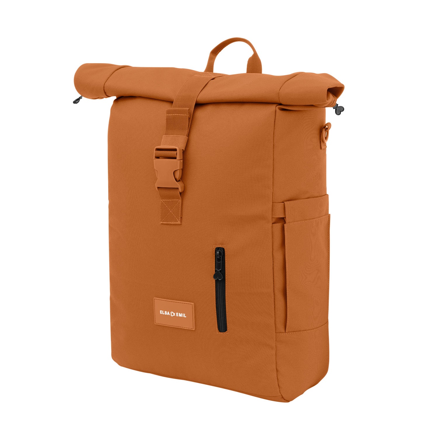 Rolltop Rucksack #farbe_fuchsrot